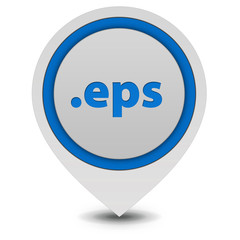 .eps pointer icon on white background