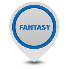 Fantasy pointer icon on white background