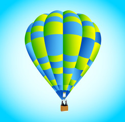 Fototapeta premium mongolfiera, fuga, evasione, volare, salire, leggero