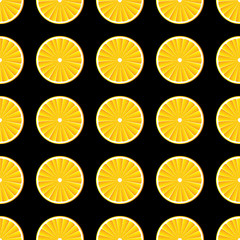 Fototapeta premium Orange slices background.