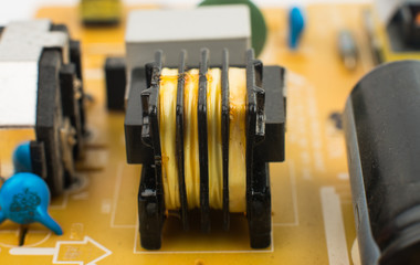 Printed-circuit board- It is photographed by close up