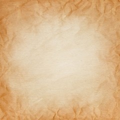 brown canvas with the texture of crumpled paper
