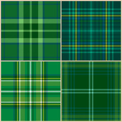 collection of vector st. patrick's backgrounds