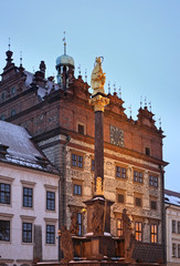Fototapeta premium Plague column in Plzen. Czech Republic
