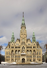 Fototapeta na wymiar Liberec Town Hall. Czech Republic