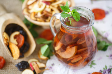 compote of dried fruits