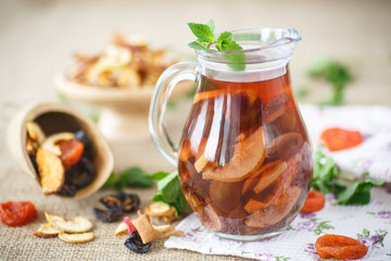 compote of dried fruits
