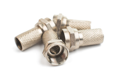 gilded television connectors