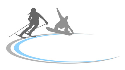 Fototapeta premium skisport - 65