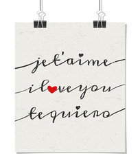 Typographic Design Poster