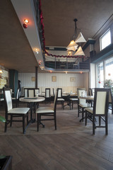 Fototapeta na wymiar restaurant cafe interior