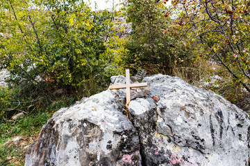 Cross on the Krizevac Mount