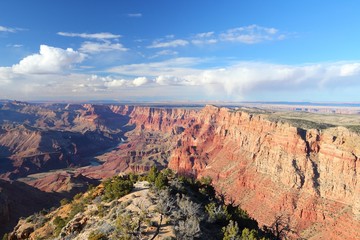 Grand Canyon view from Navajo Point overlook