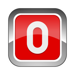 Chrome Square Button