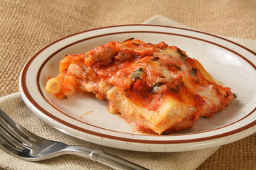 Three meat lasagna