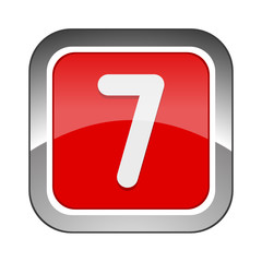 Chrome Square Button