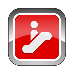 Chrome Square Button