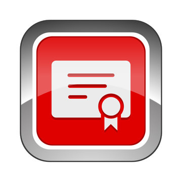 Chrome Square Button
