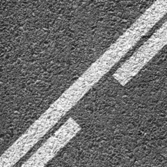 Fototapeta premium Asphalt Dividing Line