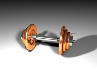 Fototapeta premium Manubrio fitness