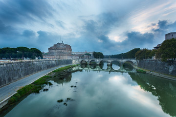 Castel Sant&rsquo;Angelo at dawn
