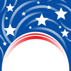 United States Patriotic Background