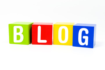 Holzbauklötze mit BLOG