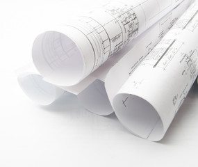 Rolled Construction planning drawings