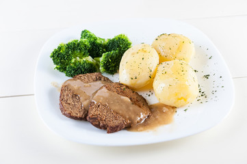 Beef with vegetables