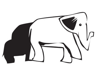 Three elephants