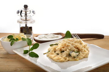 risotto cremoso al formaggio