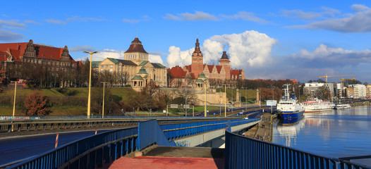 Szczecin | Wały Chrobrego | Haken terrasse | Panorama