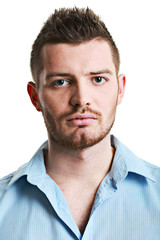 Obraz premium young bearded man