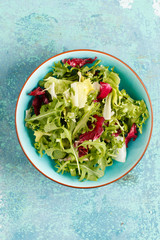 Fresh green salad