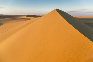 Fototapeta na wymiar Above Sand Dune