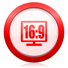 16 9 display icon
