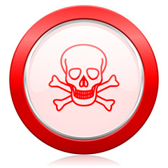 skull icon death sign