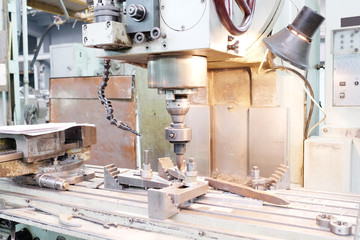 image of a drill press