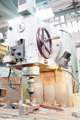 image of a drill press