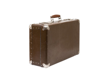 Old suitcase. Vintage style