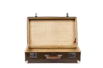 Old suitcase. Vintage style
