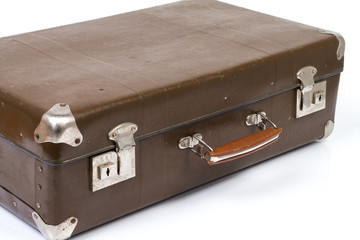 Old suitcase. Vintage style