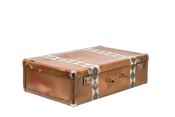 Old suitcase. Vintage style