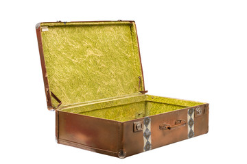 Old suitcase. Vintage style
