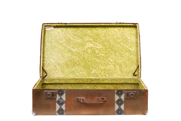 Old suitcase. Vintage style
