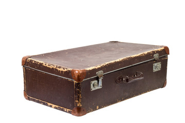 Old suitcase. Vintage style