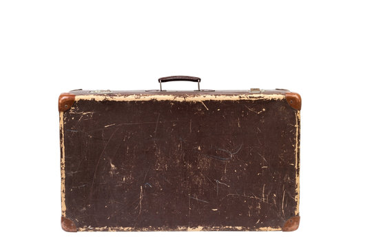 Old suitcase. Vintage style