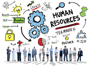 Human Resources Employment Teamwork Business People Concept