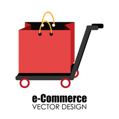 Shopping design, vector illustration.