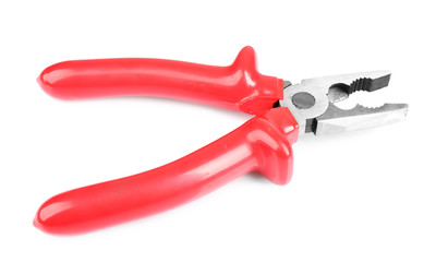 Pliers isolated on white